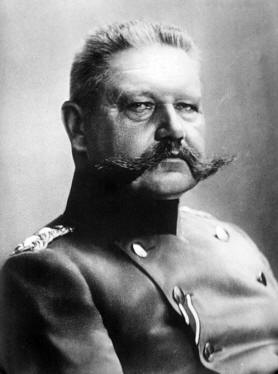 Paul von Hindenburg - Posen, 1847-1934, birodalmi elnök
